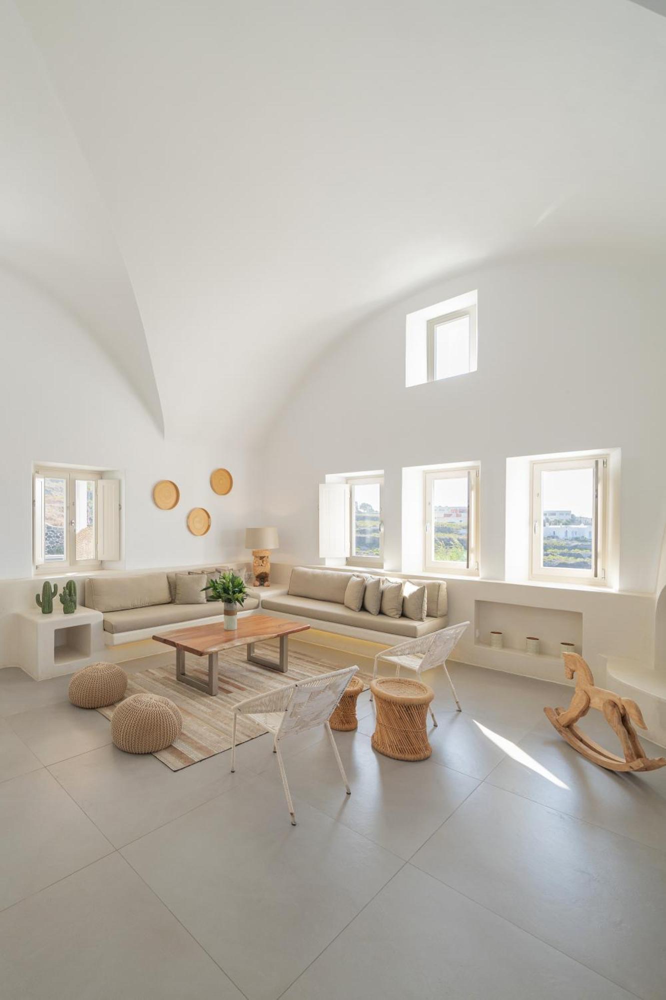 Вилла White & Co Santorini Пиргос Экстерьер фото